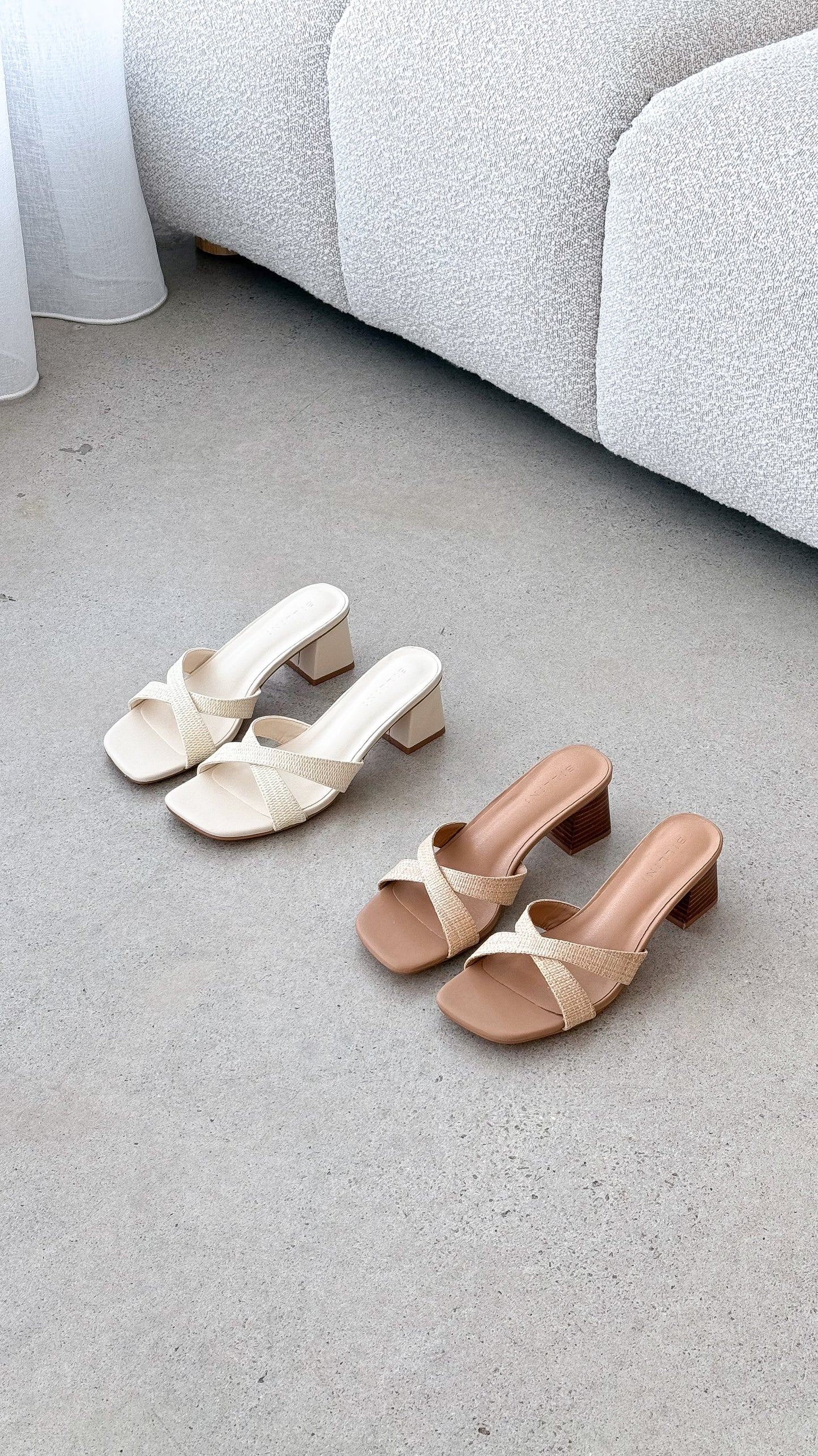 Wila Heel Natural Raffia