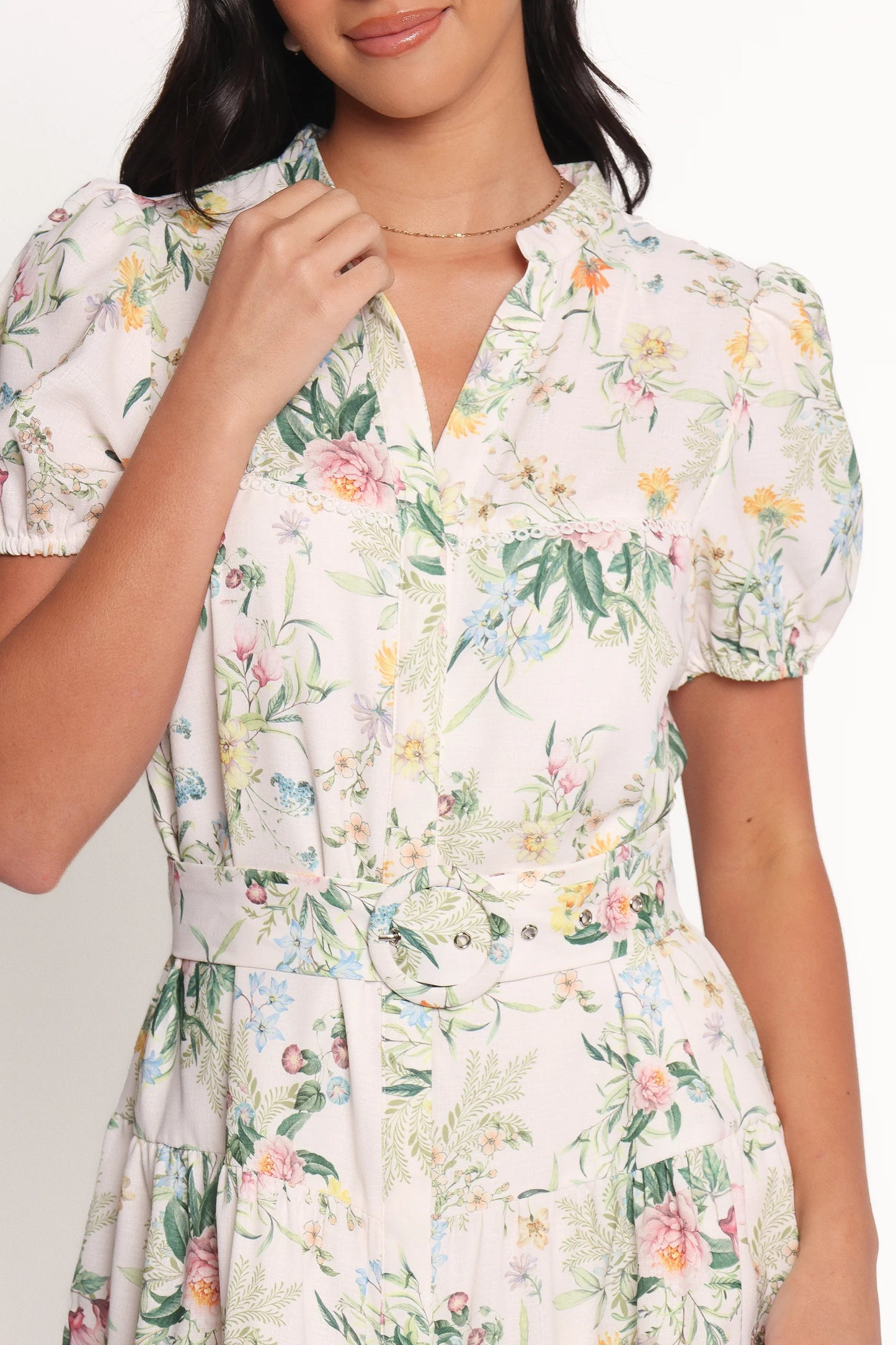 Paula Mini Dress Multi Floral