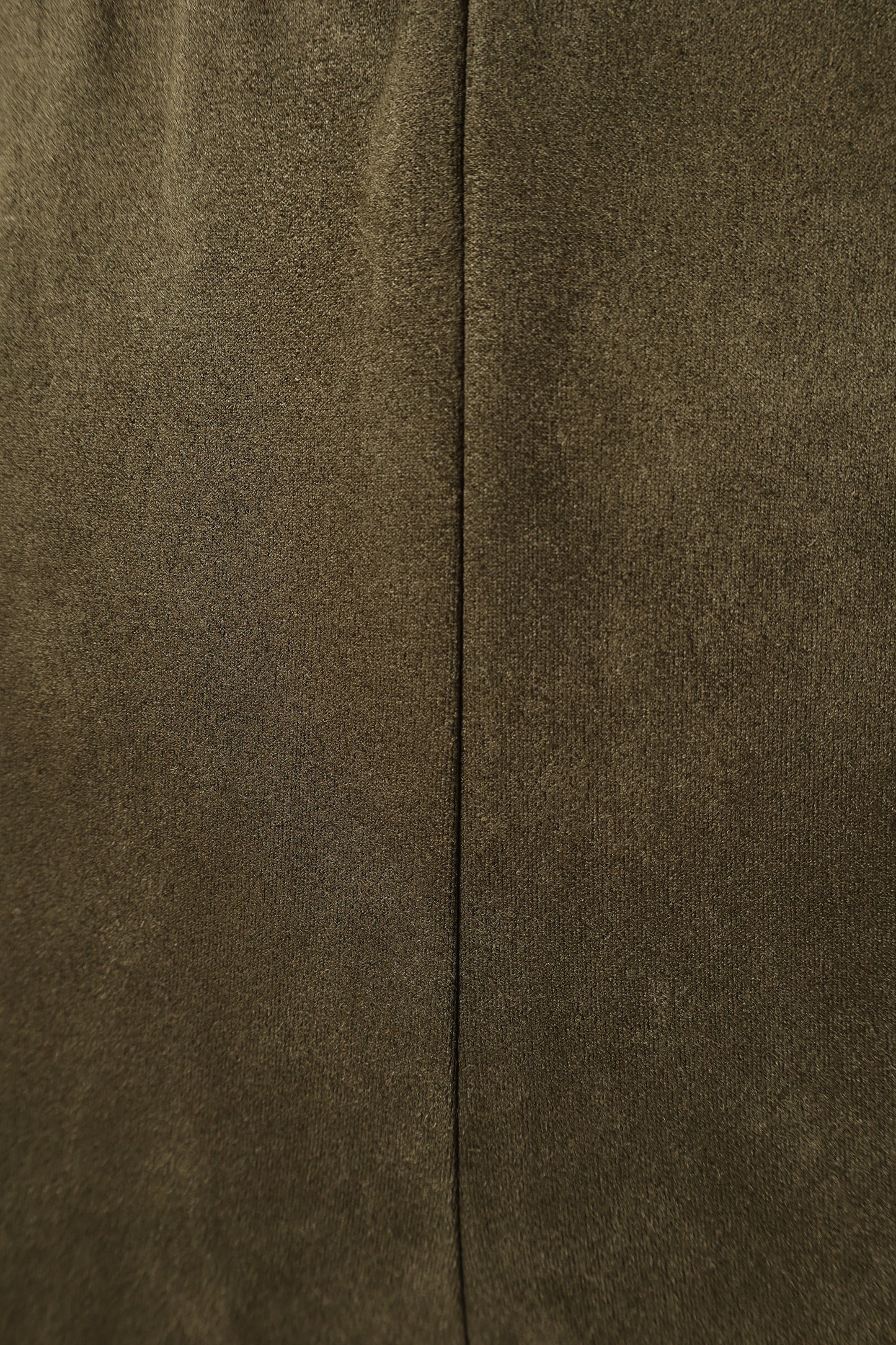 Morgan Suede Look Legging Olive