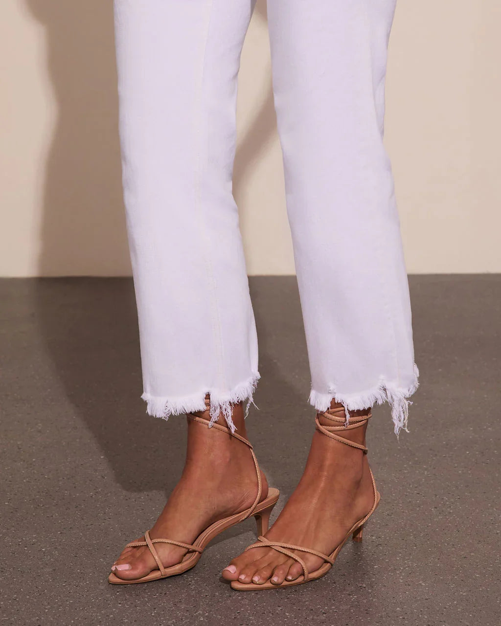 Toyah Stretch Mid Rise Straight Leg Jeans