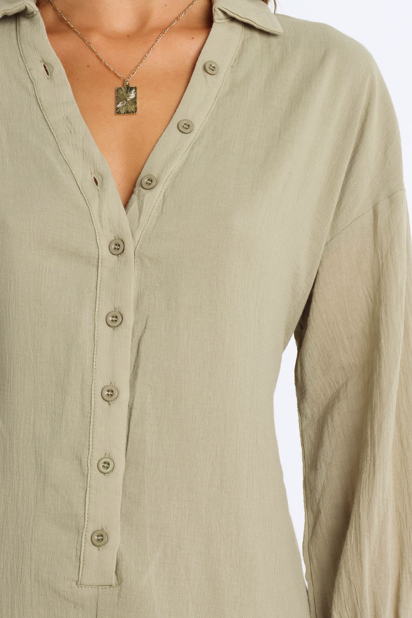 Becky Romper Sage