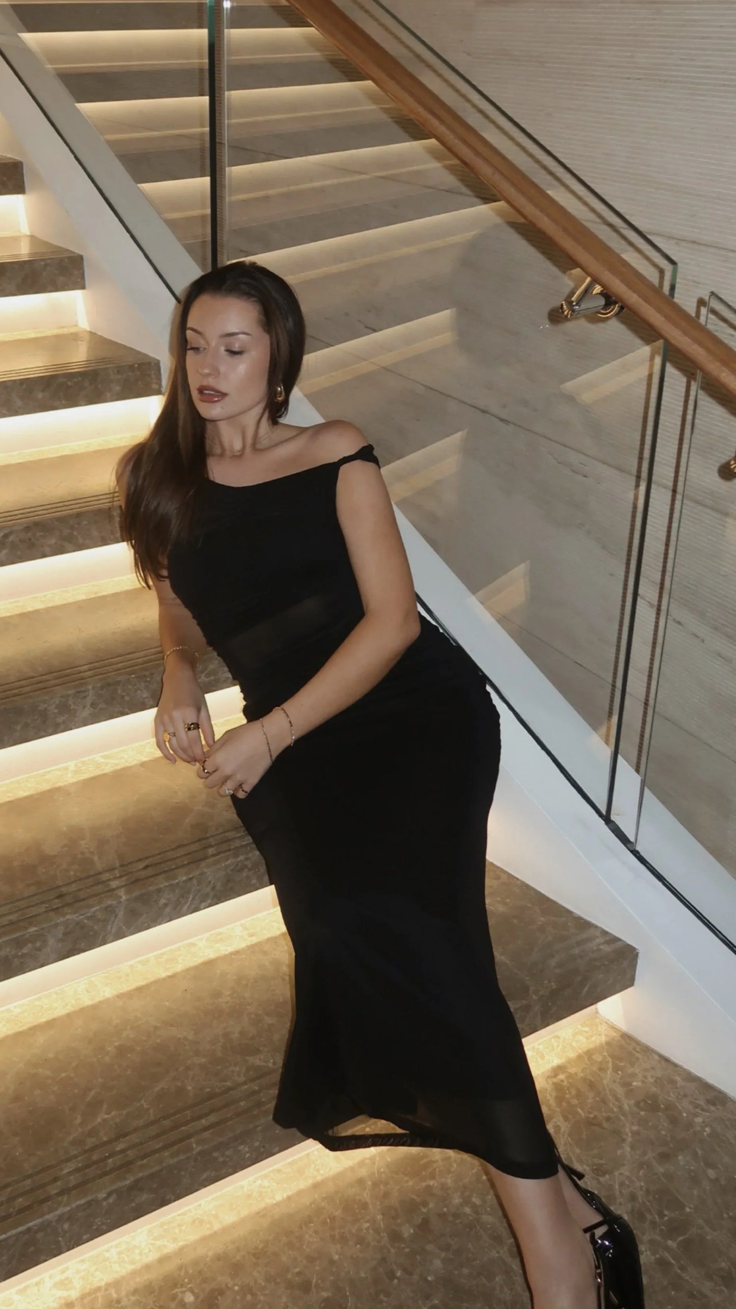 Iantha Maxi Dress Black