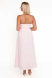 Margerie Halter Dress Pink Gingham