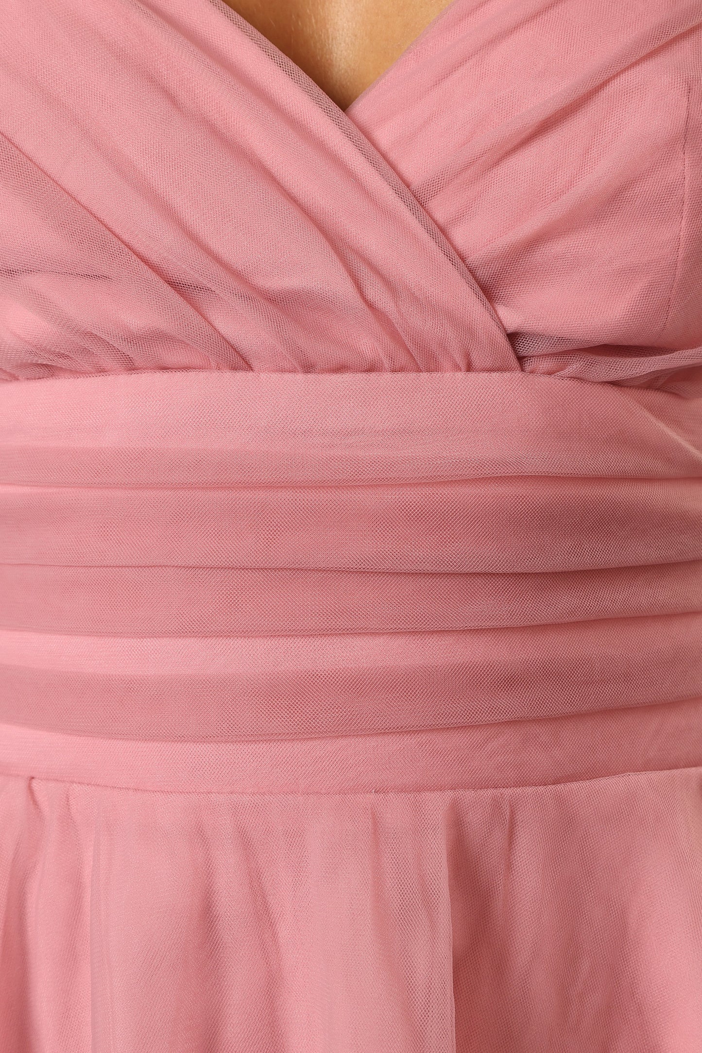 Kienna Tulle Mini Dress Pink