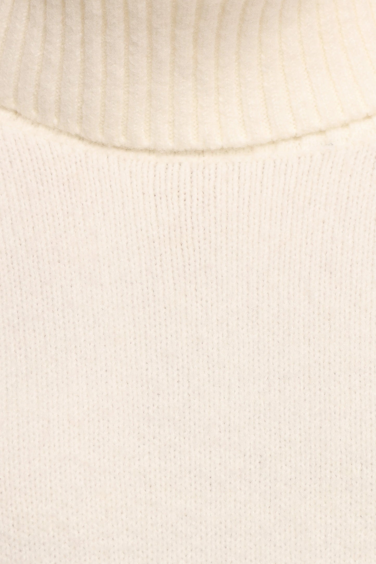 Bindy Cowlneck Knit Sweater White