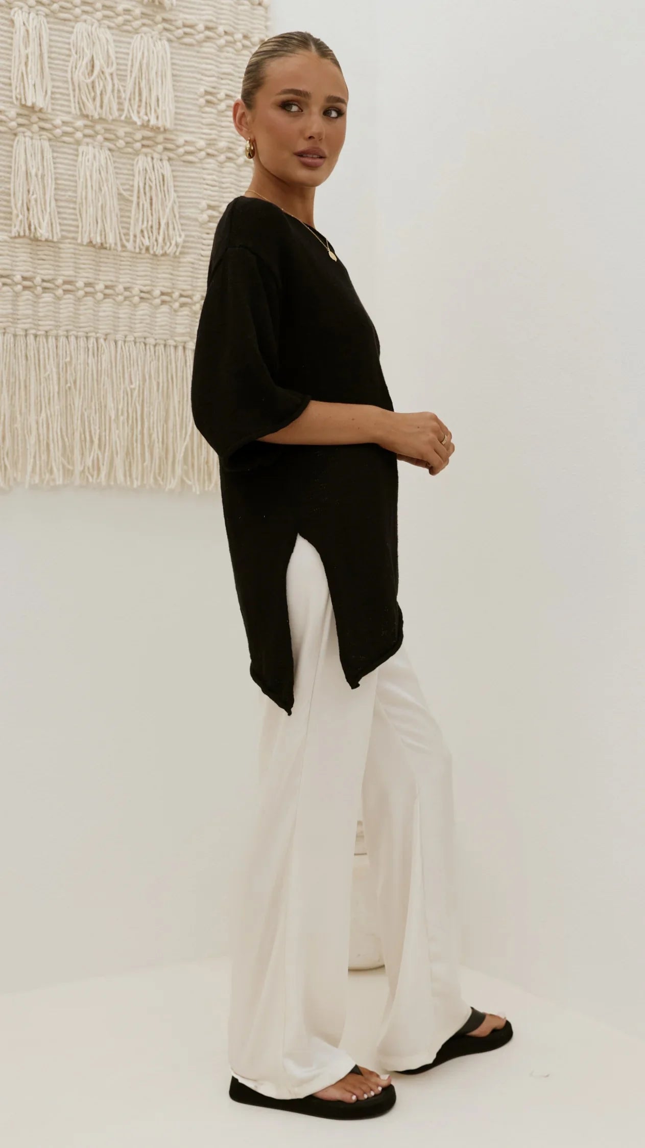 Keisha Off The Shoulder Top Black
