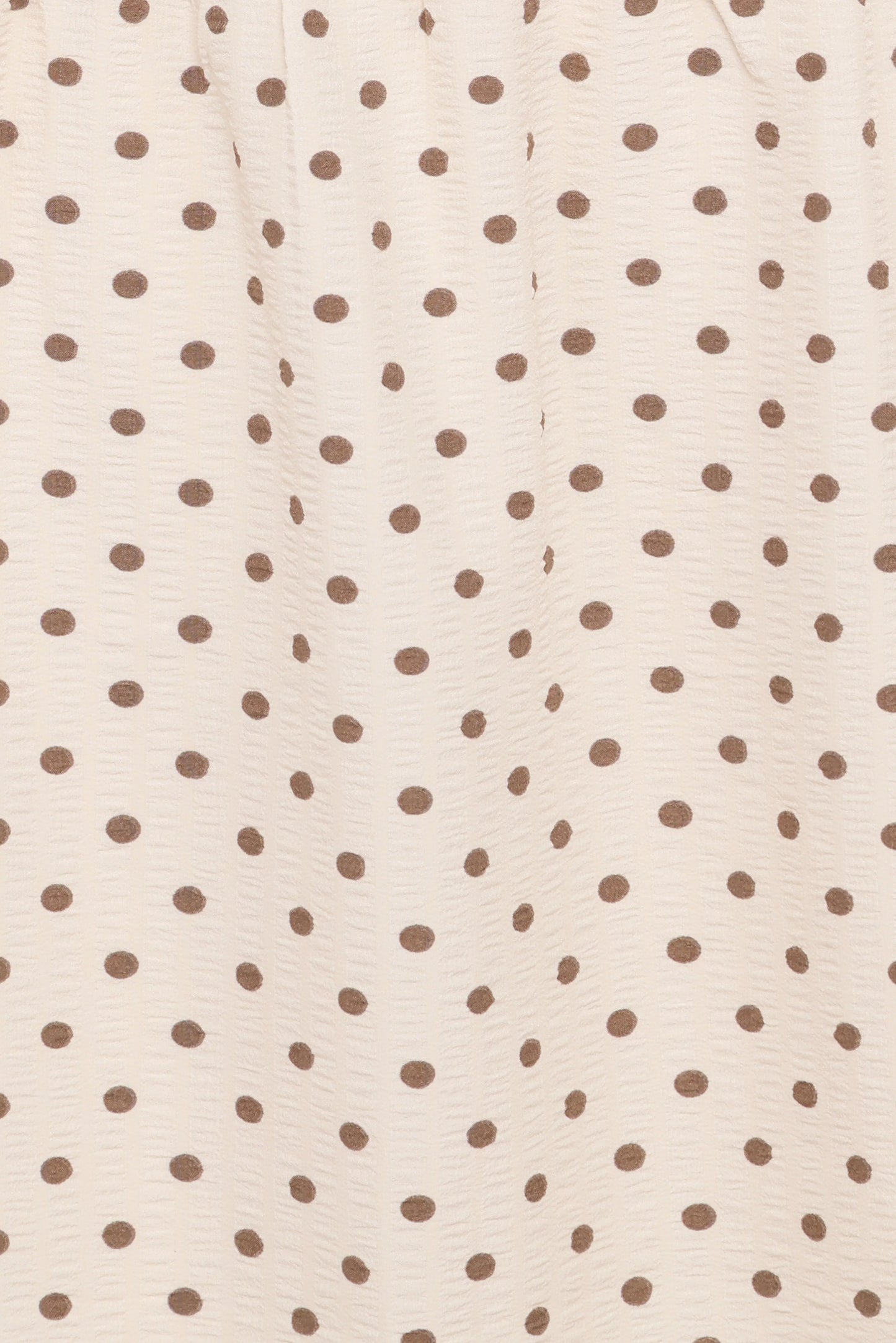 Sophina Midi Dress Brown Polka Dot