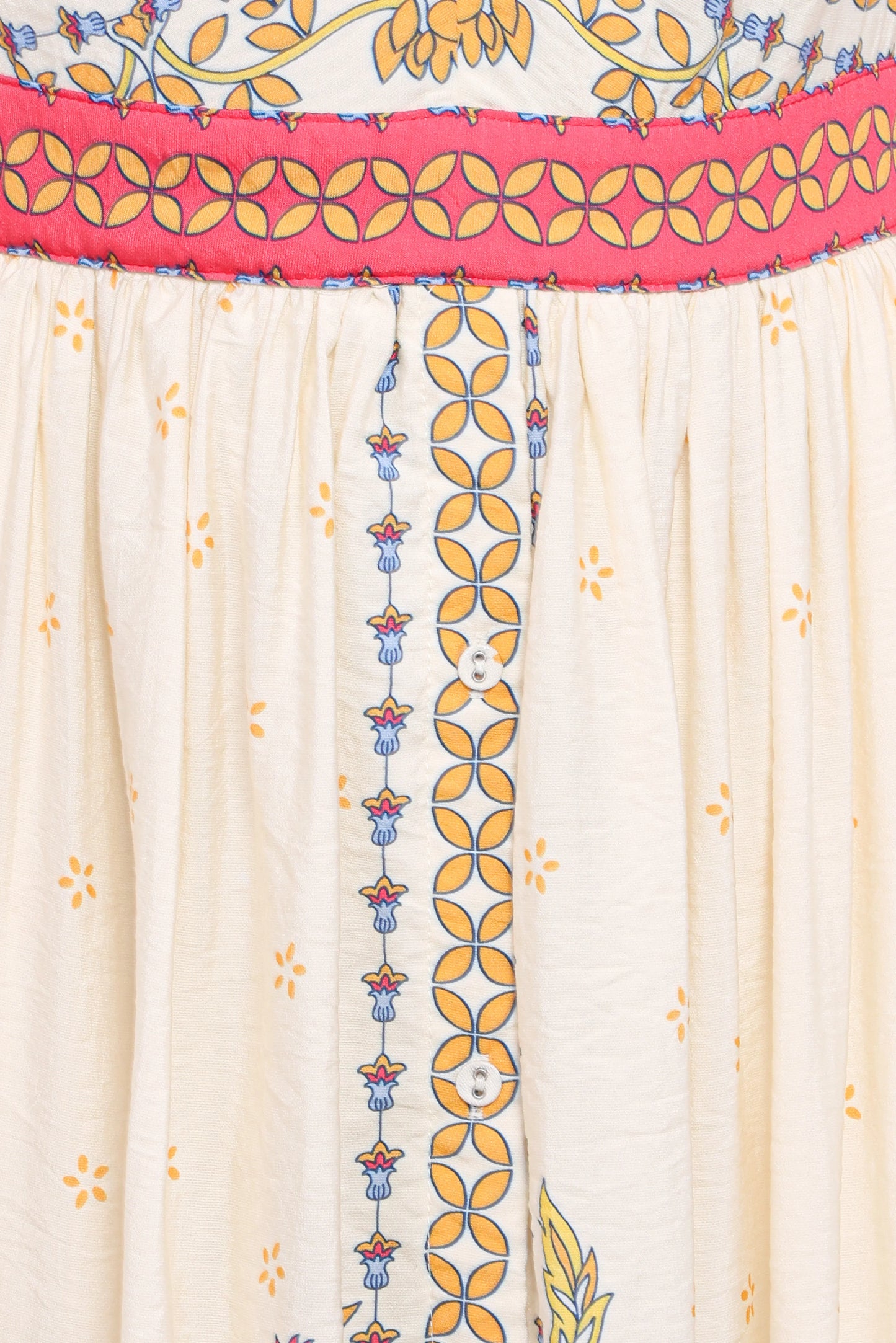 Caelia Maxi Dress Yellow Multi