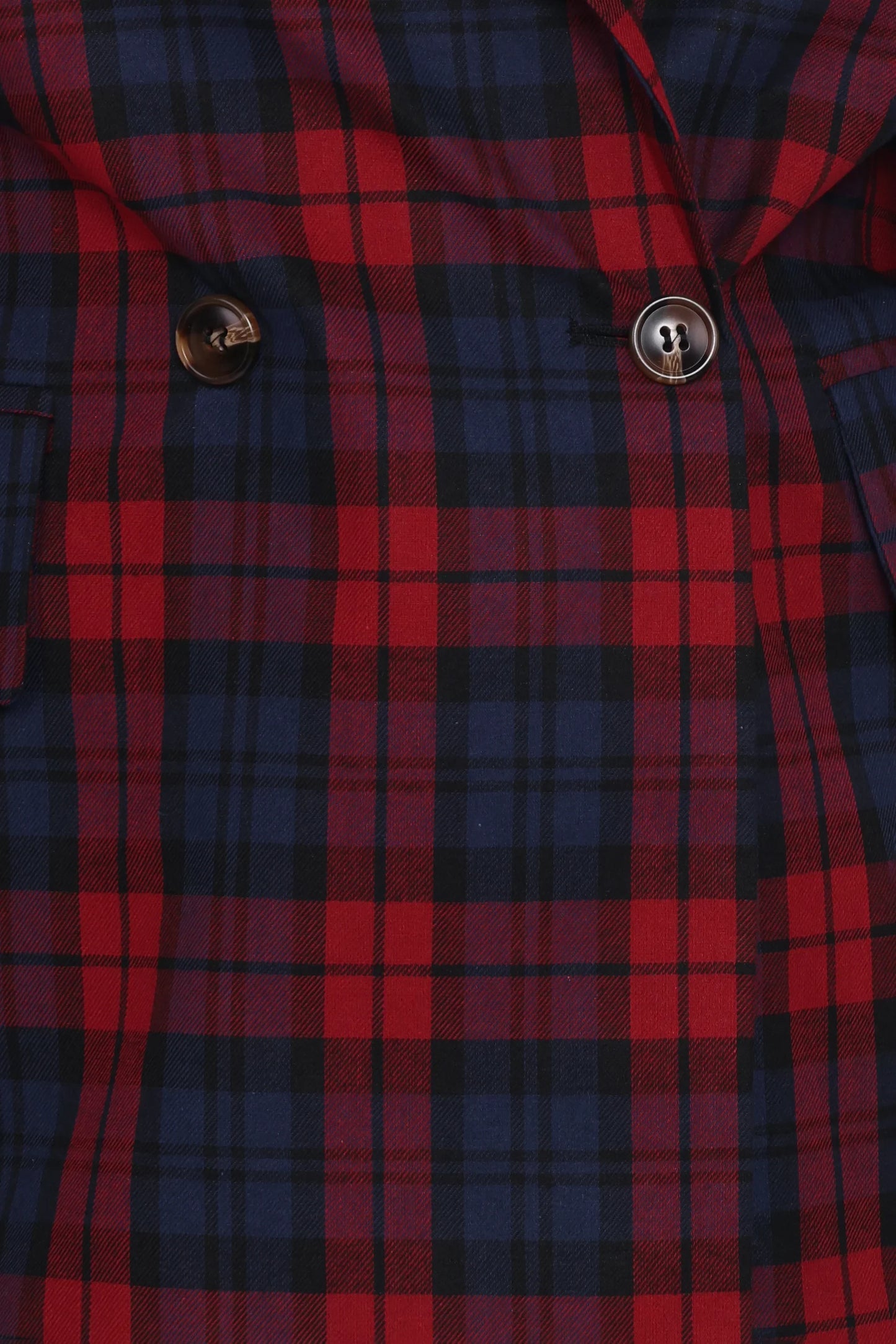 Juliette Blazer Red Plaid