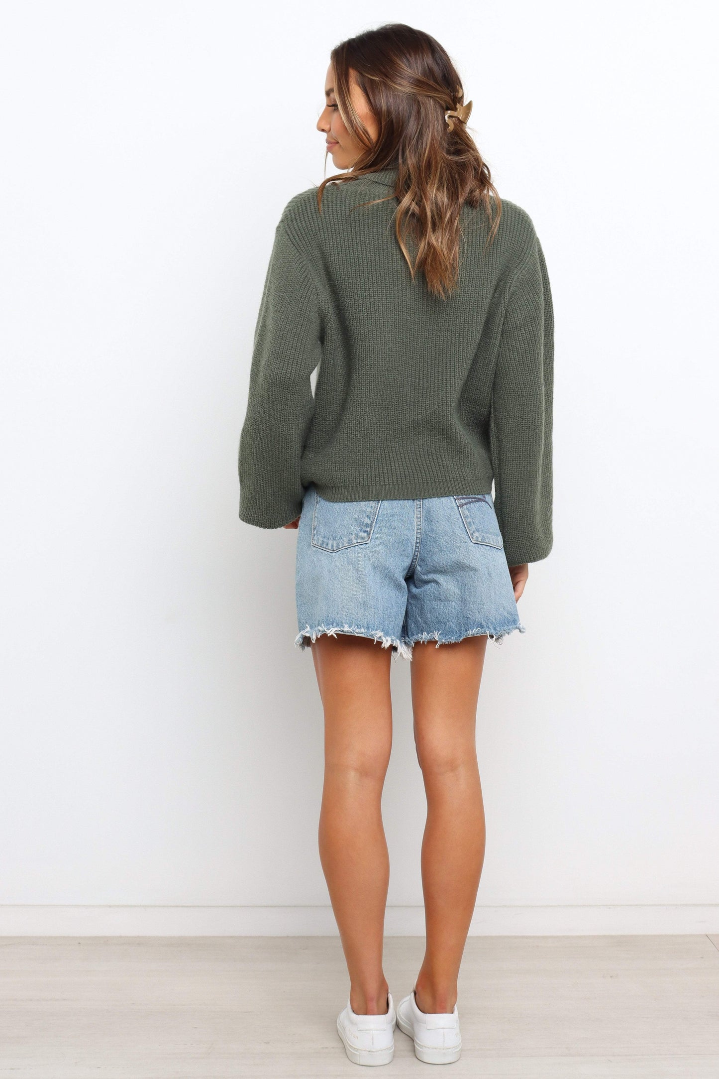 Freddie Knit Sweater Green