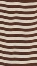 Solana Long Sleeve Top Choc White Stripe