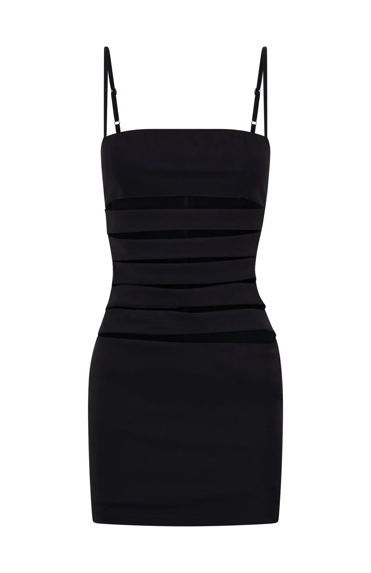 He Wont Hear This Mini Dress Black