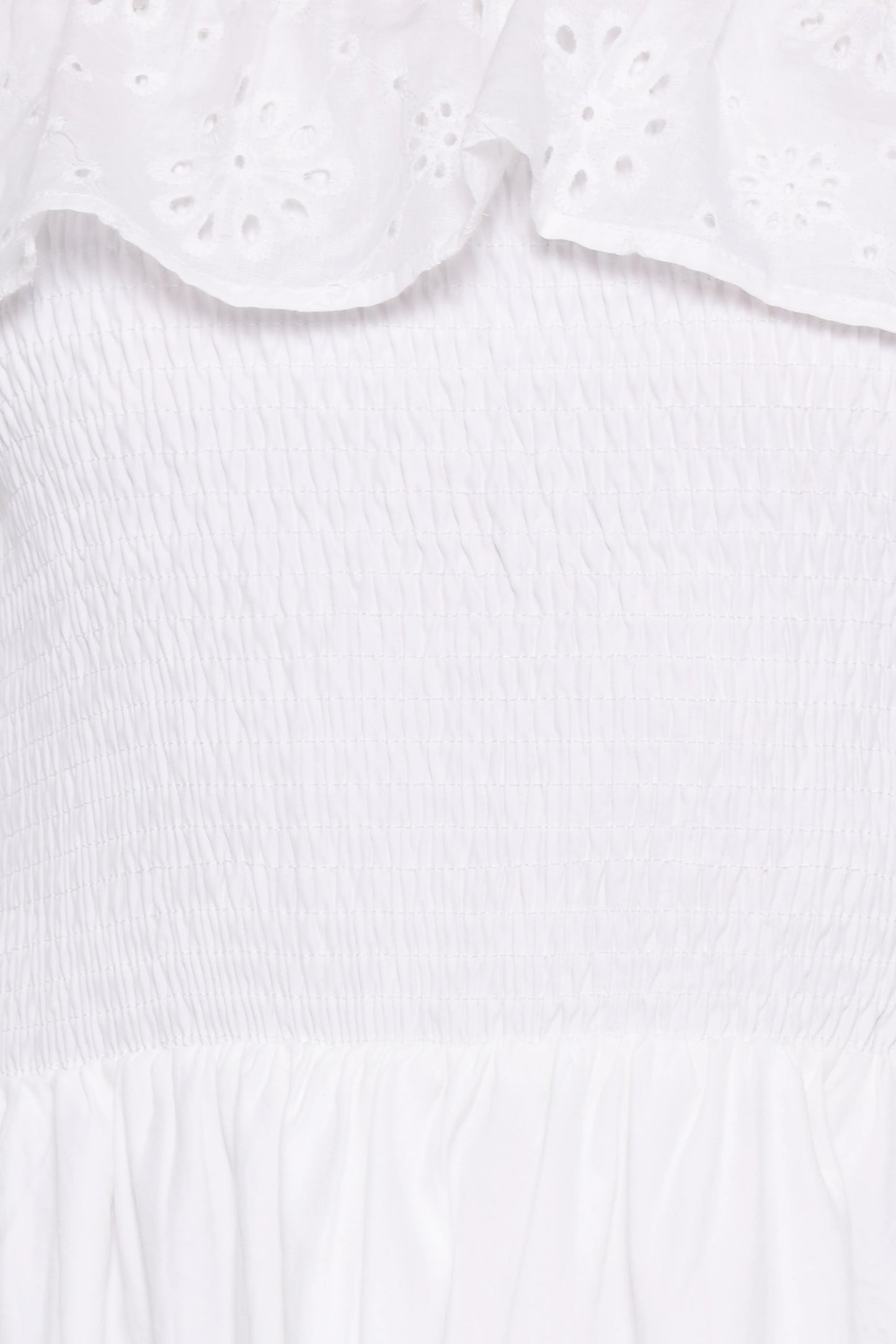 Gilbert Strapless Maxi Dress White
