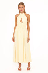 Kylee Maxi Dress Butter Yellow