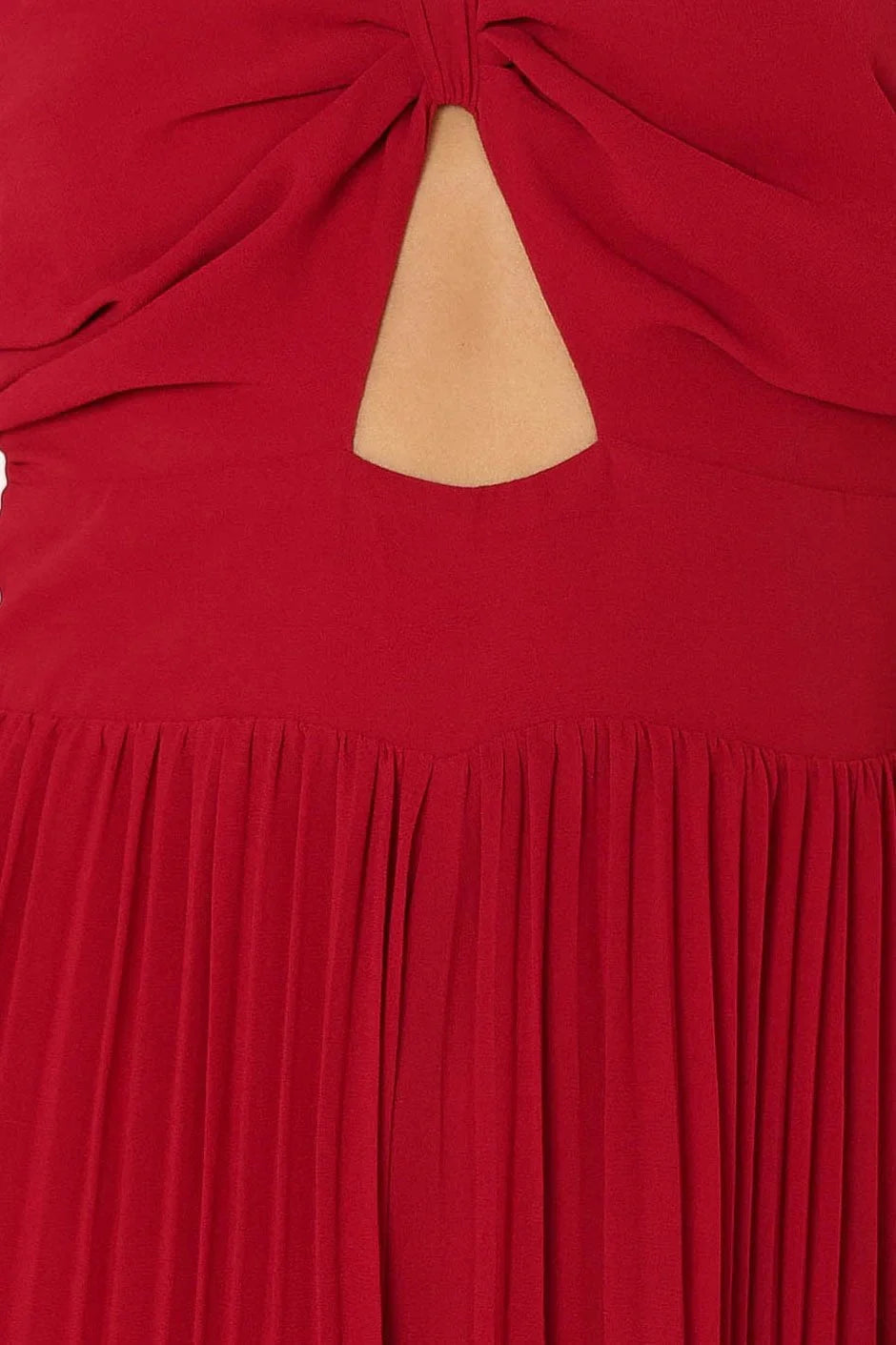 Alice Wide Leg Jumpsuit Red
