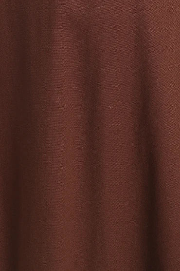 Marie Halterneck Maxi Dress Chocolate