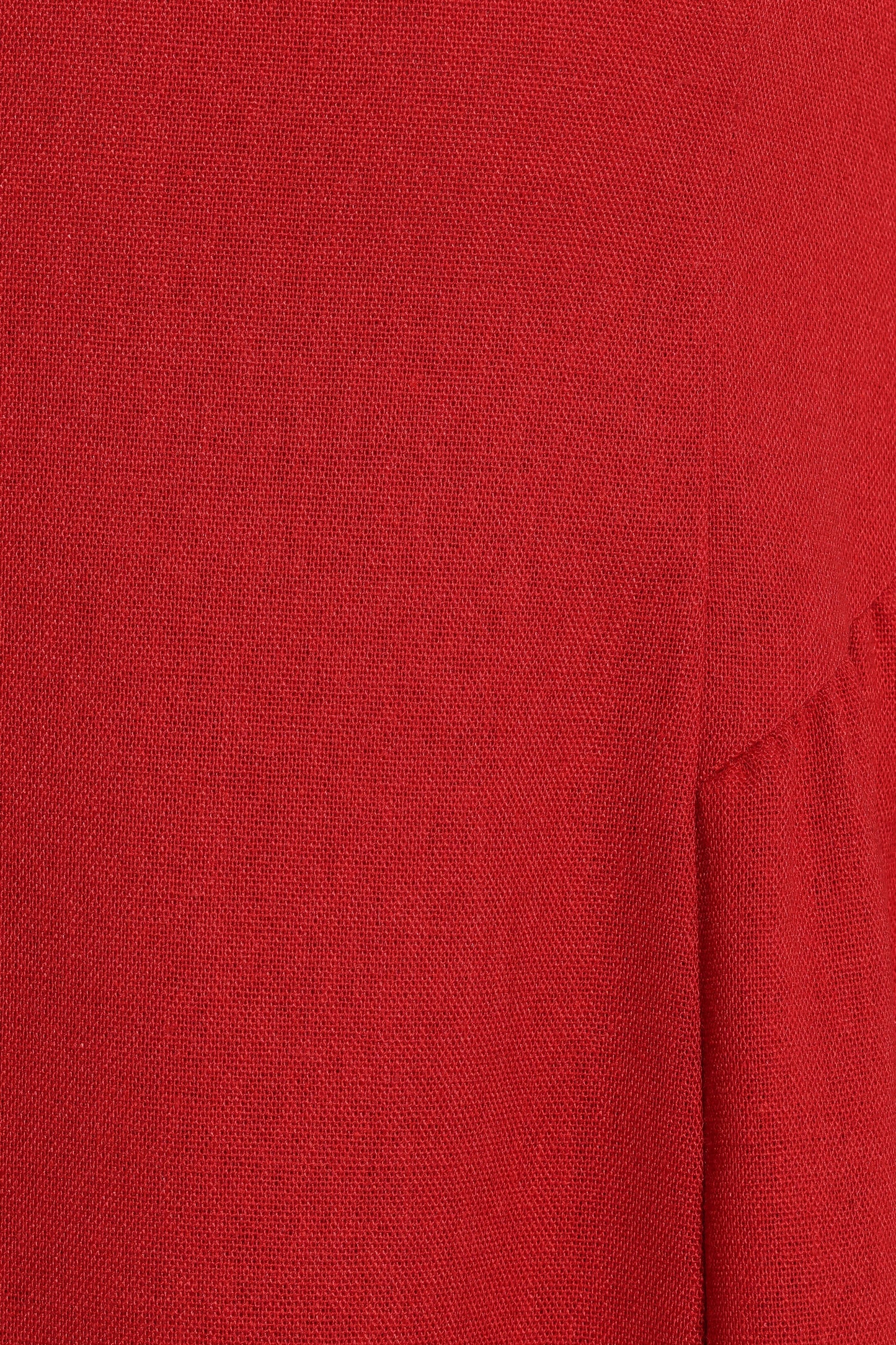Ramona Halterneck Midi Dress Red