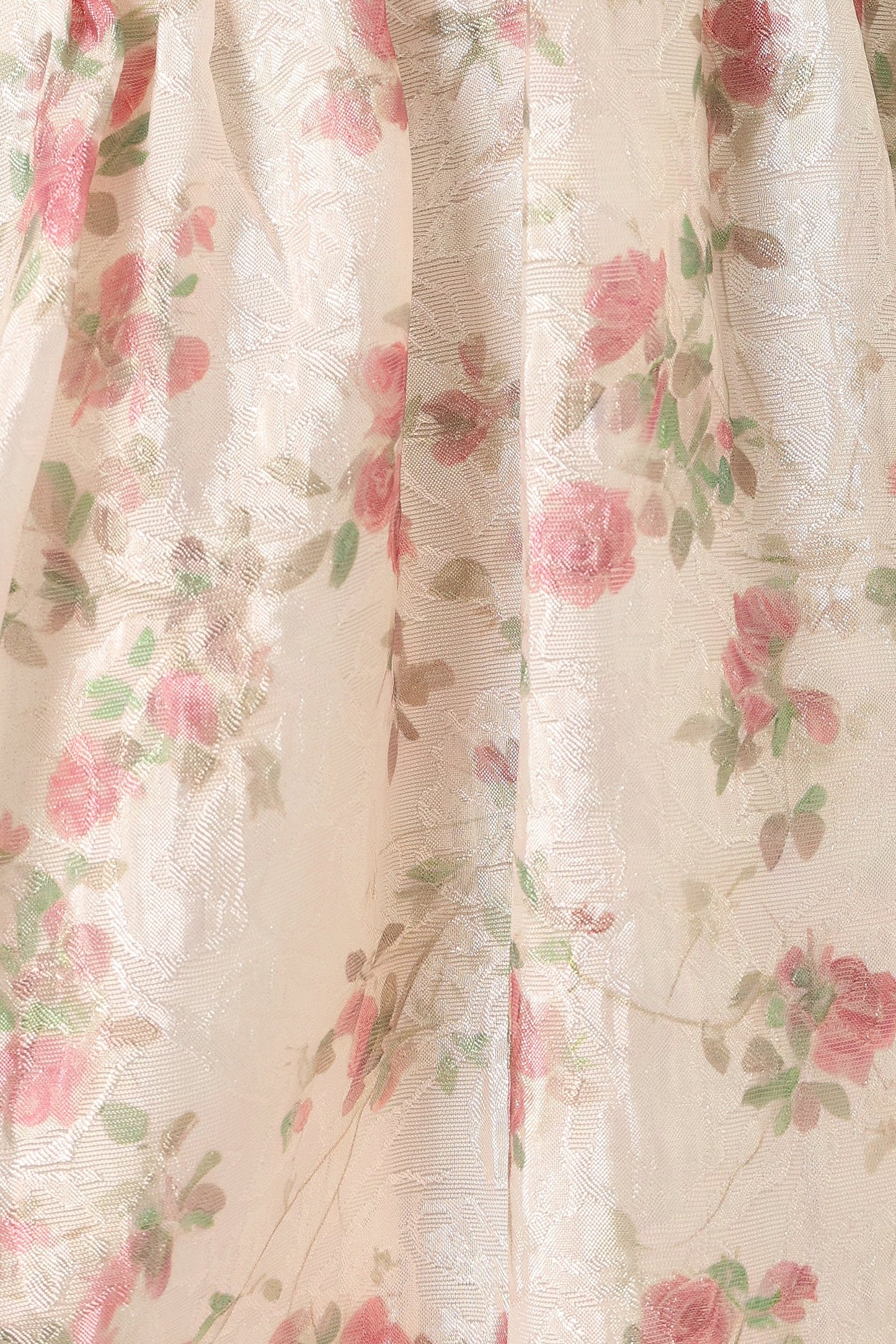 Sunnie Dress Ivory Pink Floral