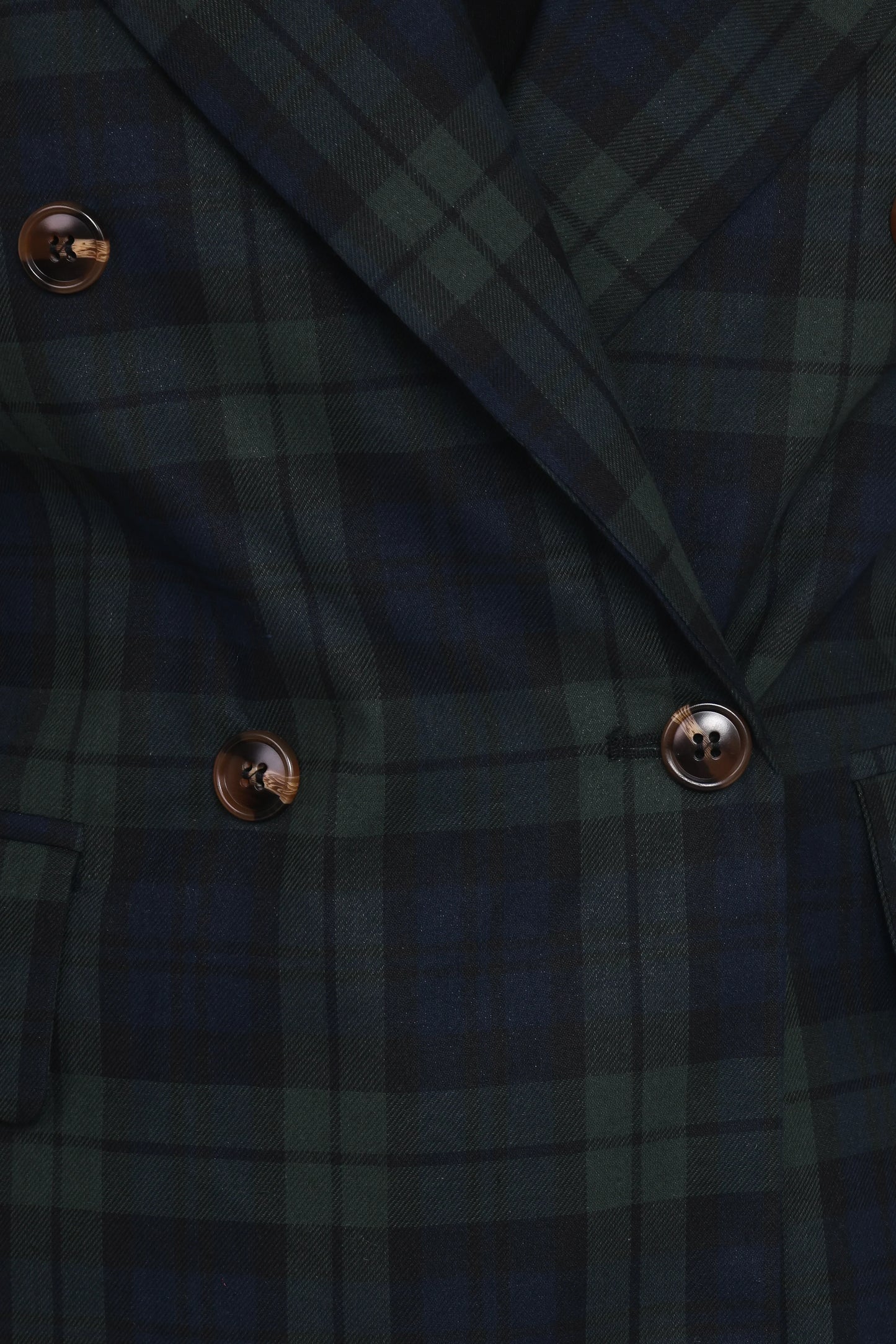 Juliette Blazer Green Plaid