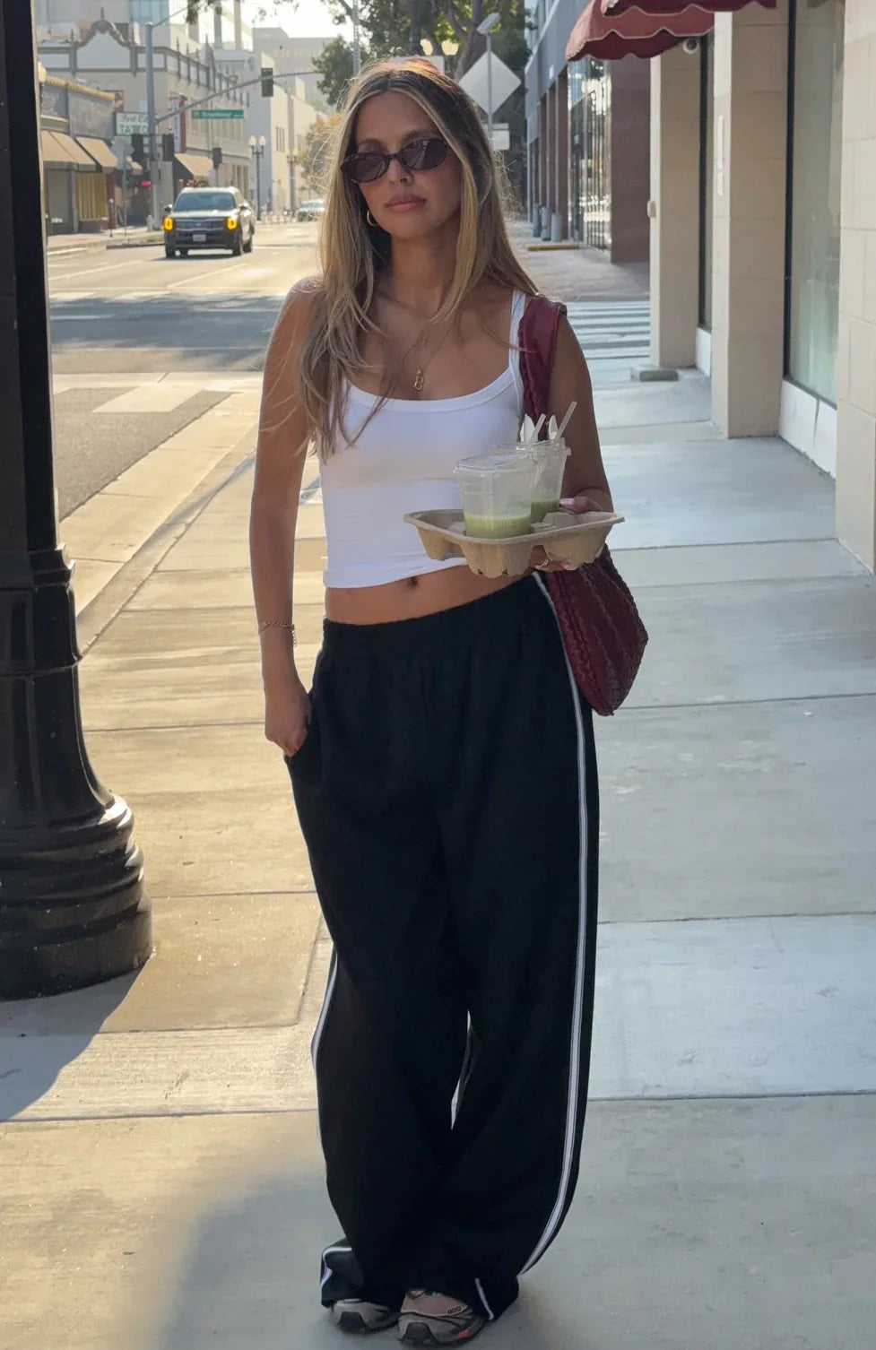 Travel Era Track Pants Black