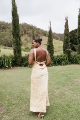 Malie Maxi Dress Lemon