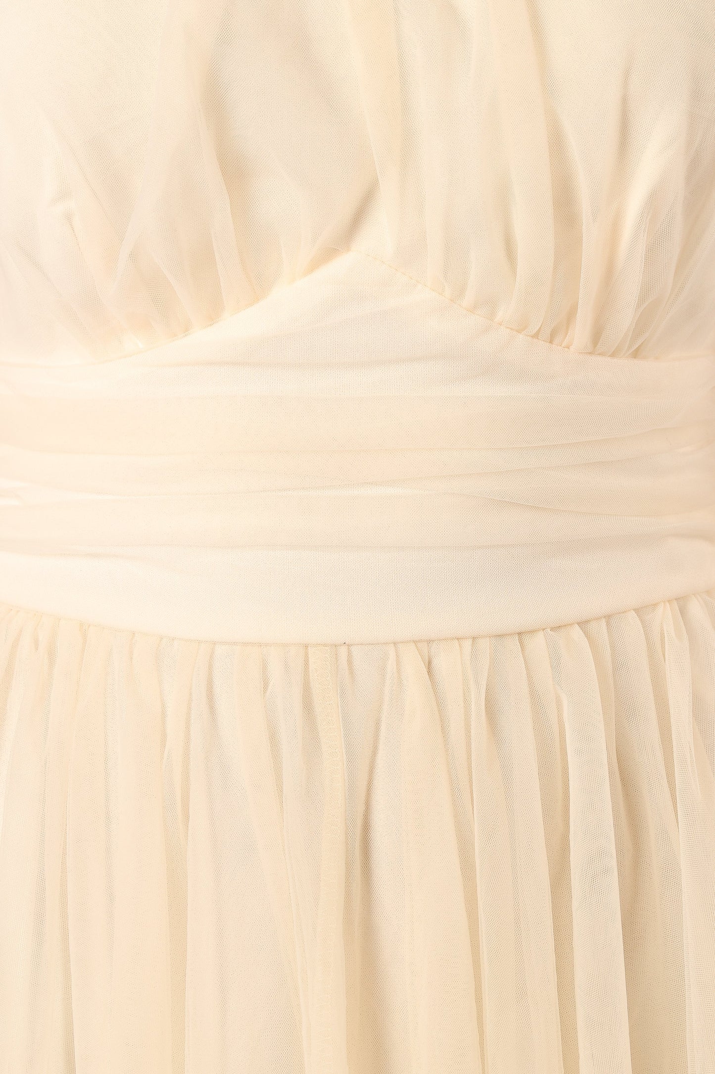 Aletta Halterneck Midi Dress Cream