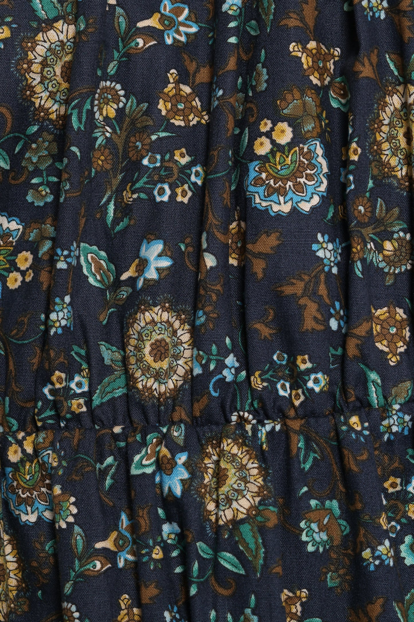 Tasmin Midi Dress Blue Floral