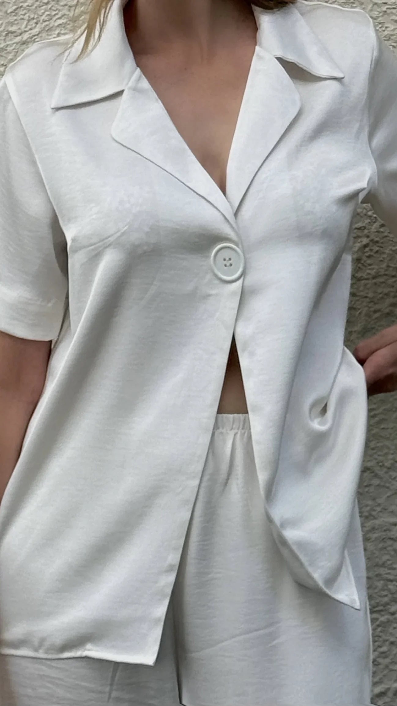 Imogen Button Shirt Cream