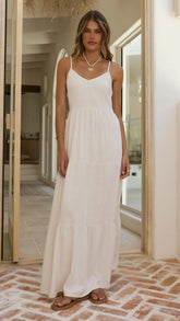 Shelley Maxi Dress Natural