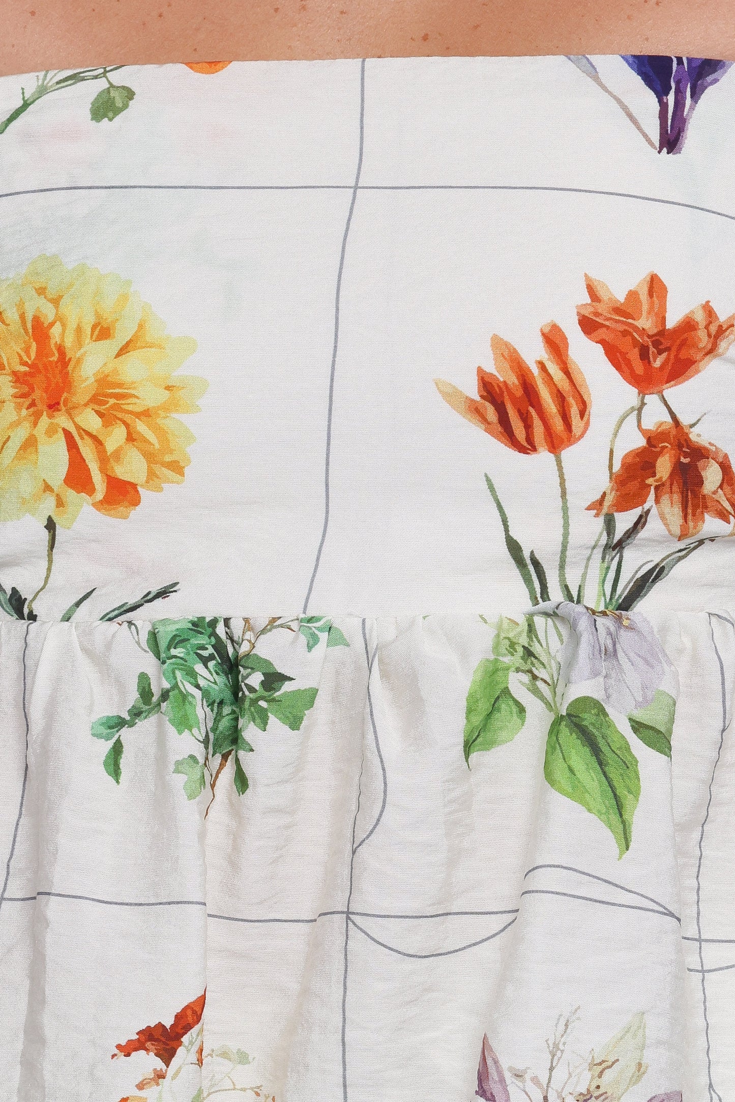 Emilie Short Set Multi Flowers