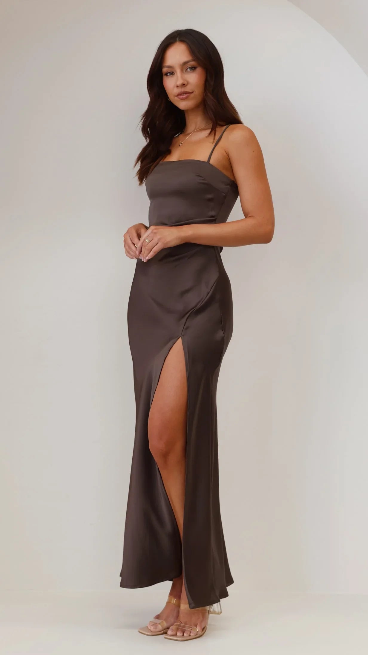 Ilana Maxi Dress Espresso