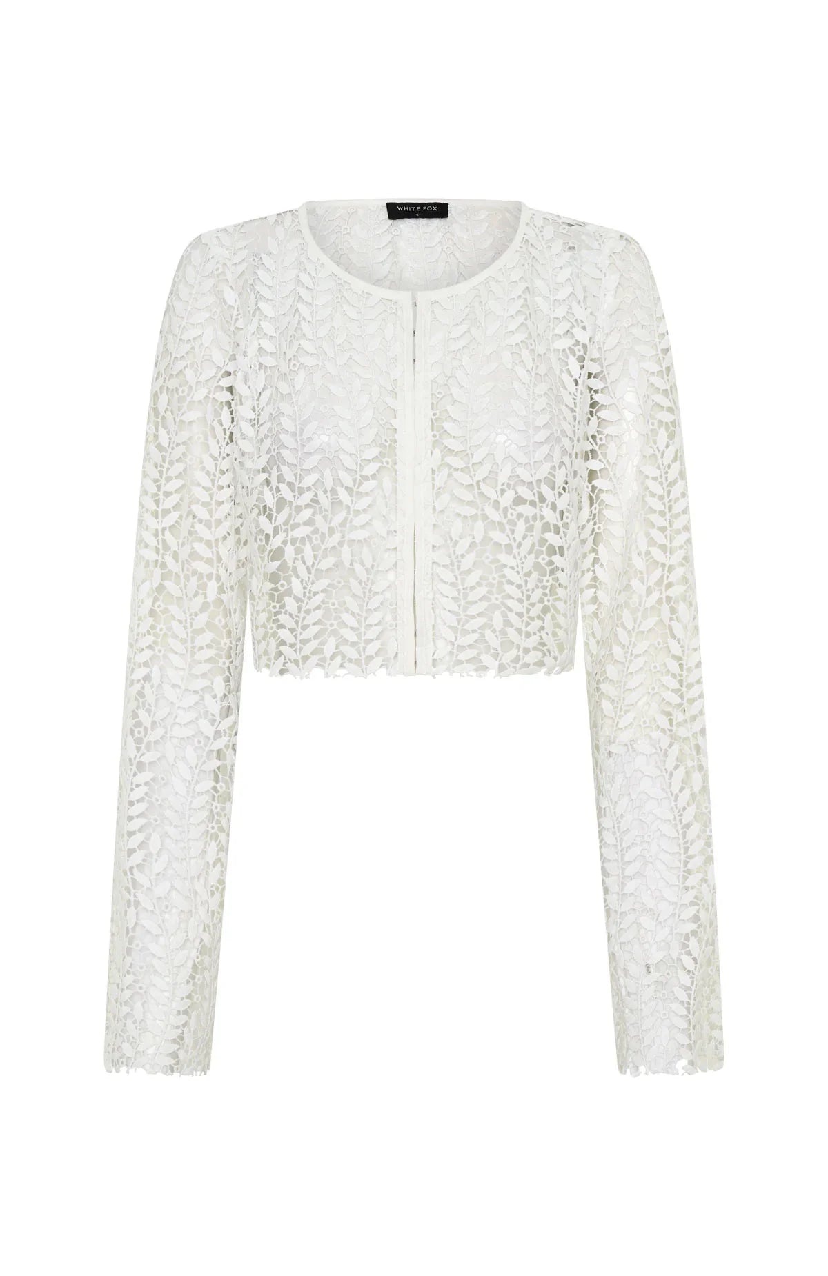 Purest Bliss Long Sleeve Top White