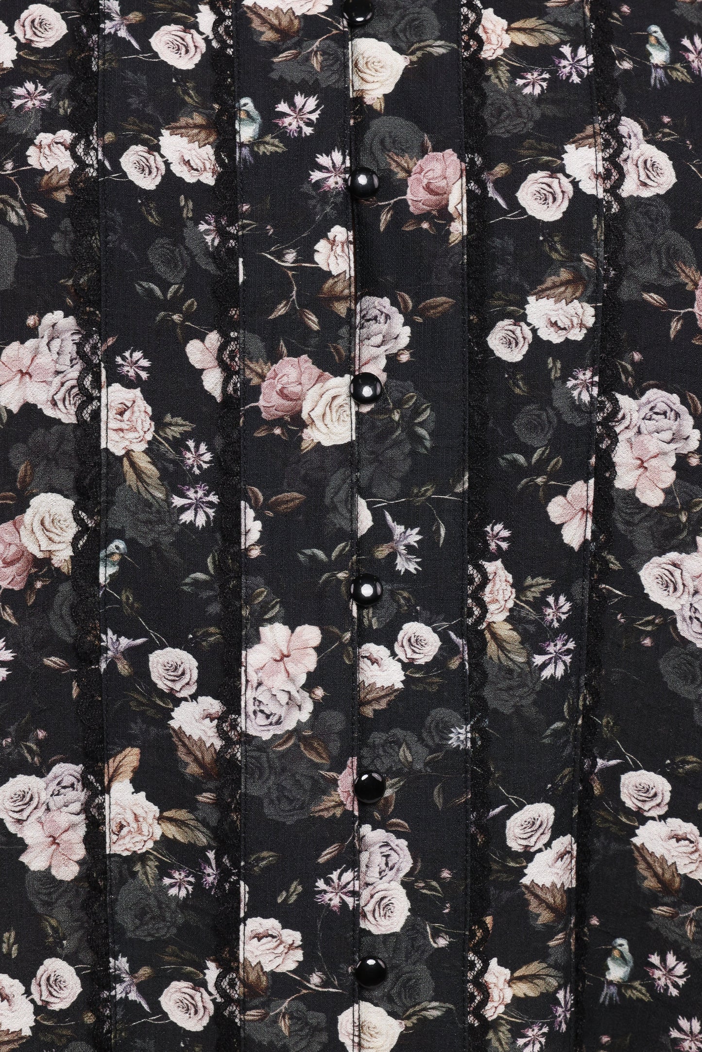 Parsons Blouse Dark Floral