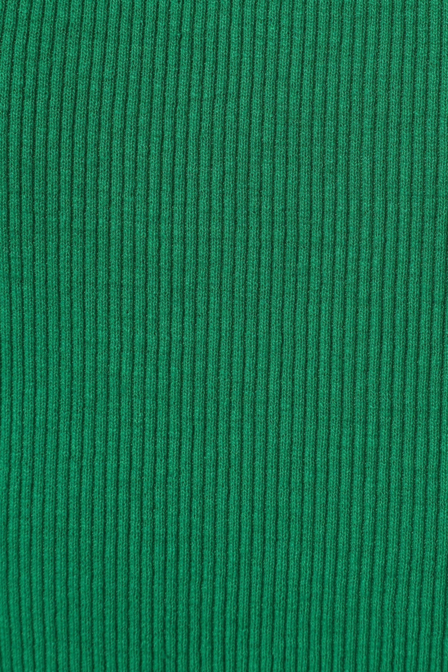 Ari Ribbed Tank Top Green
