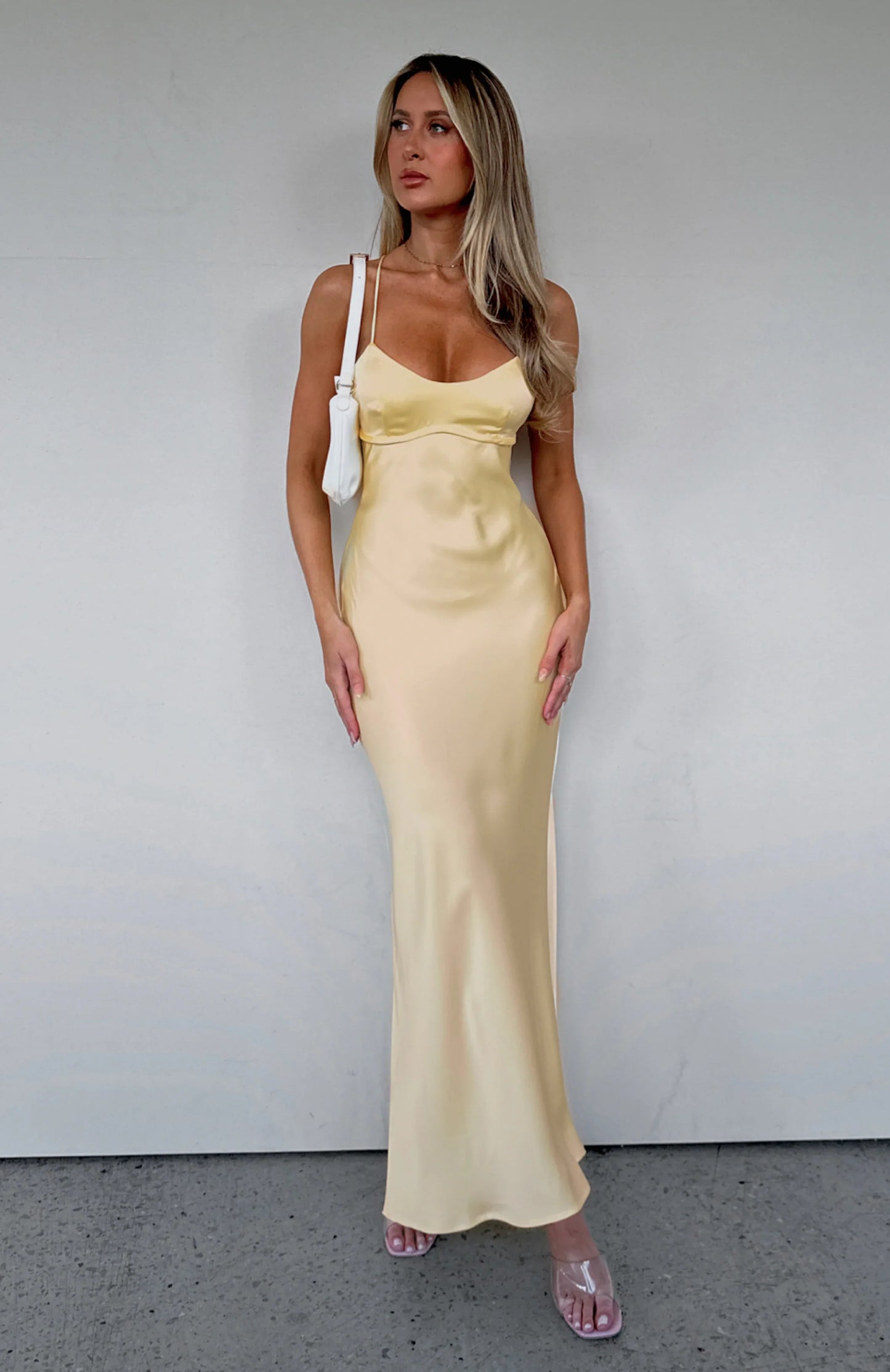 Its Not The Same Maxi Dress Lemon