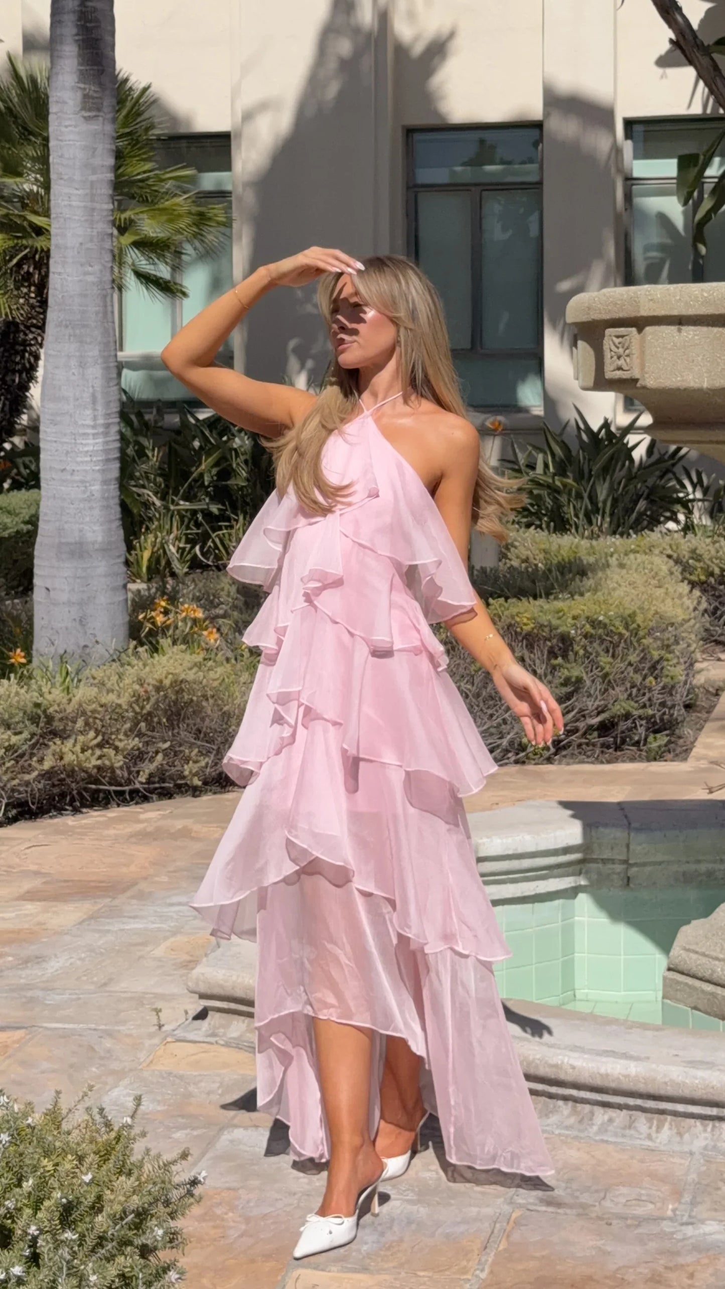 Soho Maxi Dress Pink
