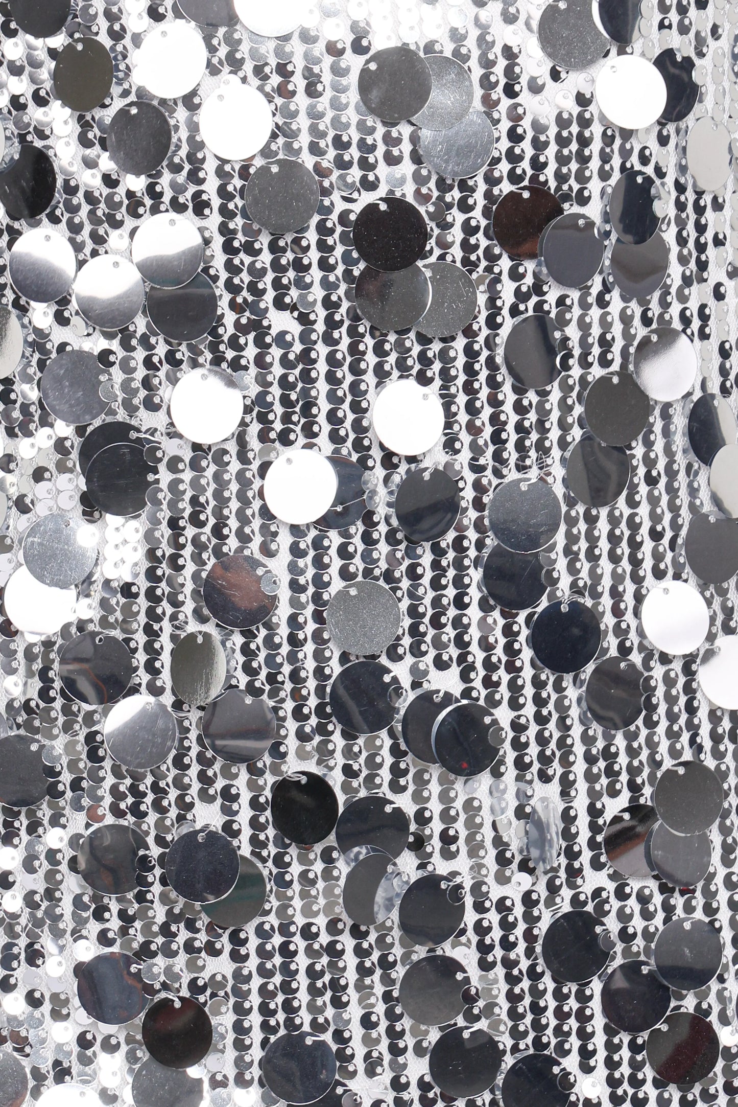 Stella Sequin Mini Dress Silver