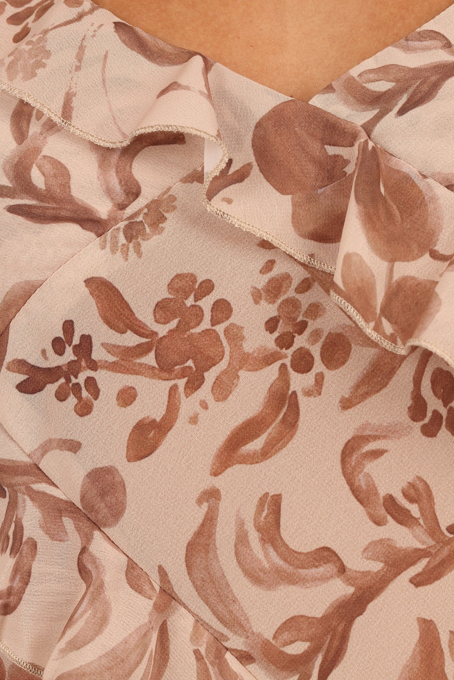 Gabrielle Ruffle Top Wild Orchid