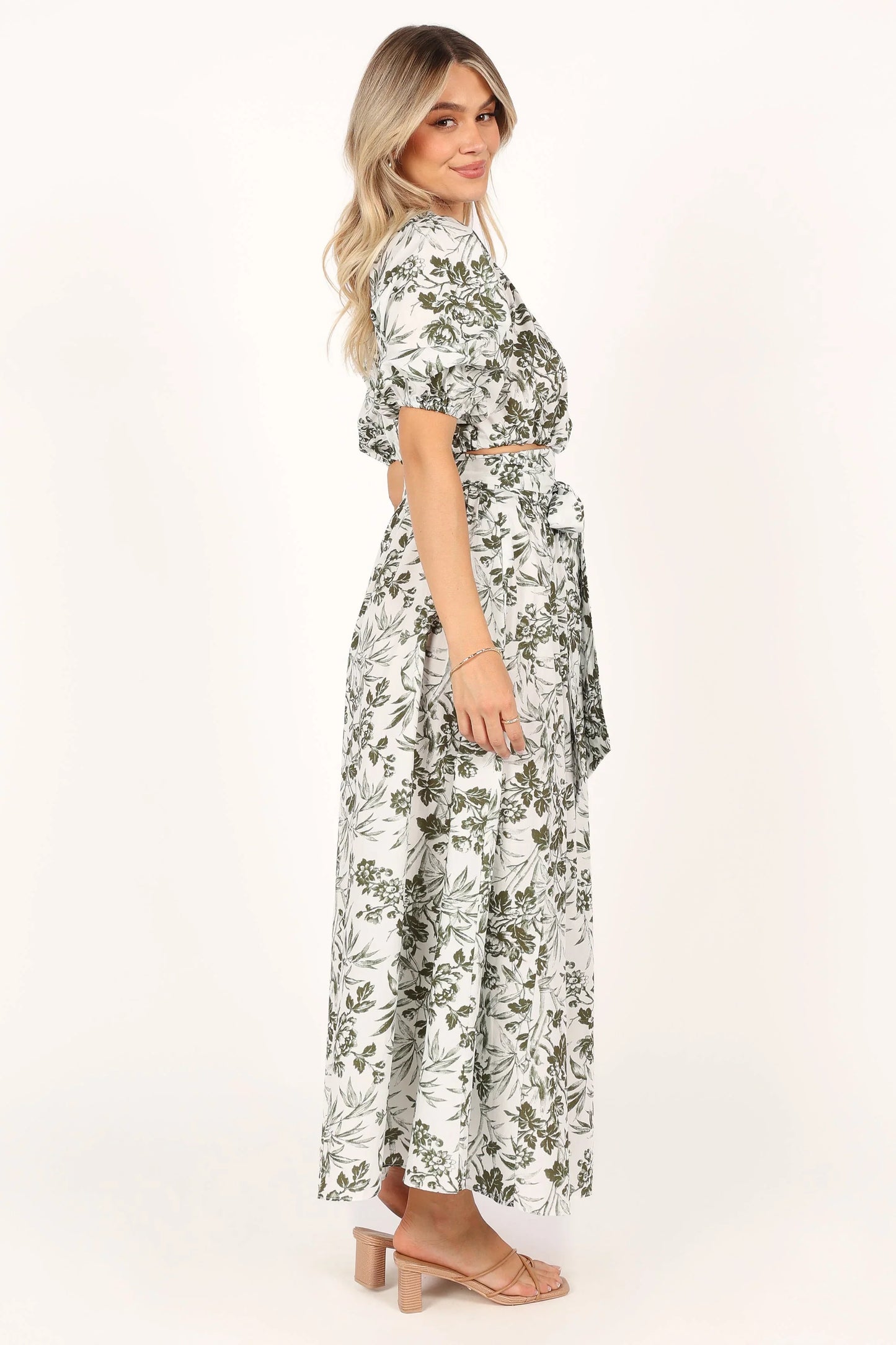 Delilah Set Green Floral