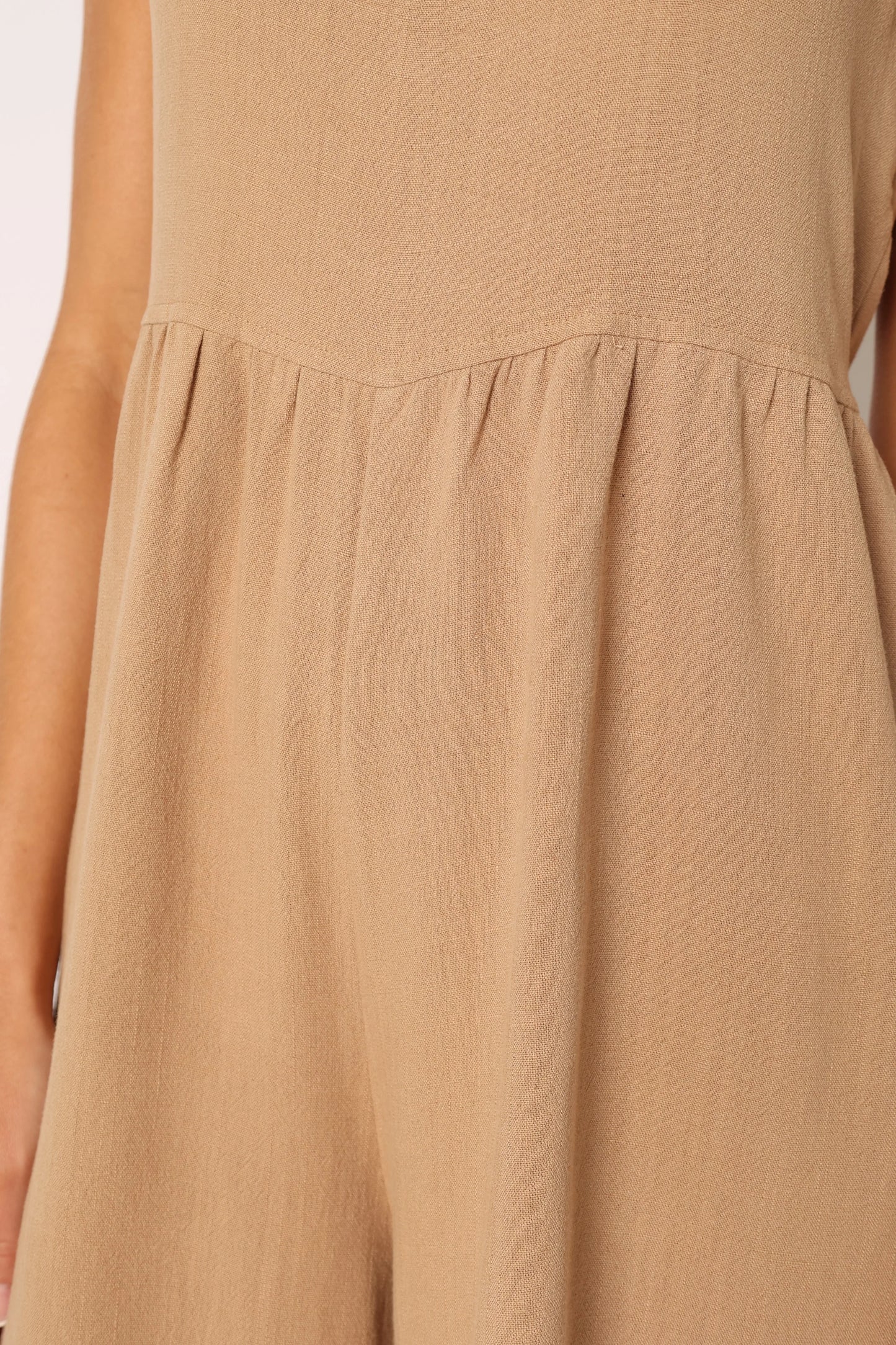 Ayla Linen Jumpsuit Mocha