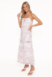Minka Maxi Dress White Multi Floral