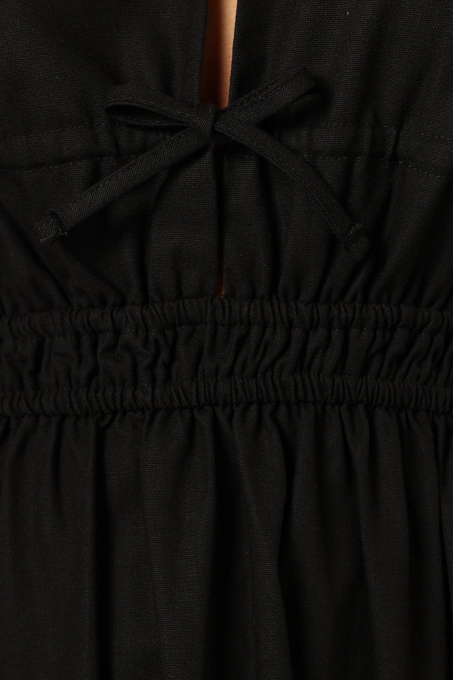 Cece Long Sleeve Maxi Dress Black