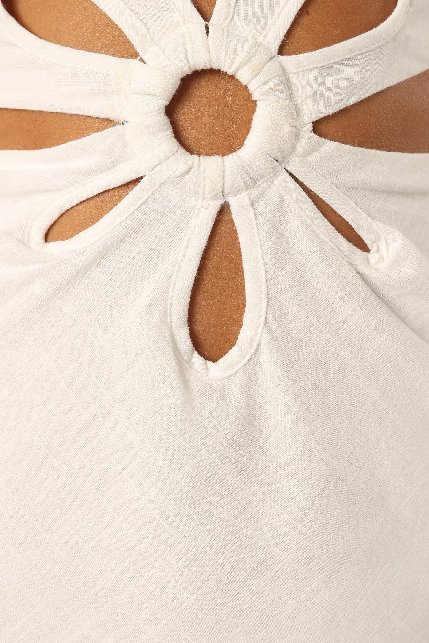 Sola Midi Dress White