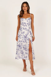 Azelia Dress Blue Floral