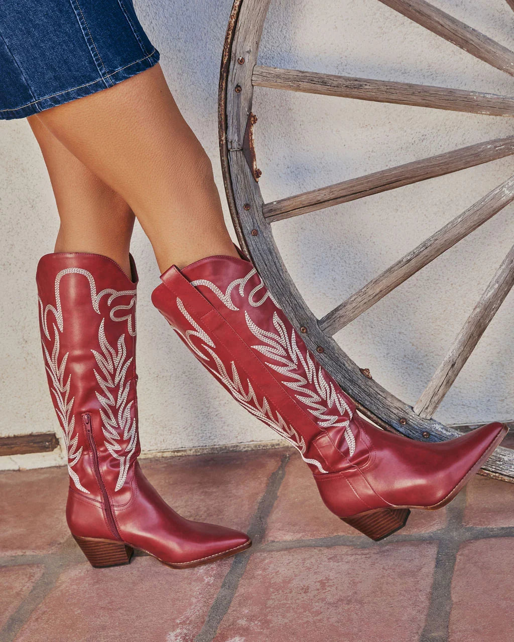 Samara Heeled Western Boot