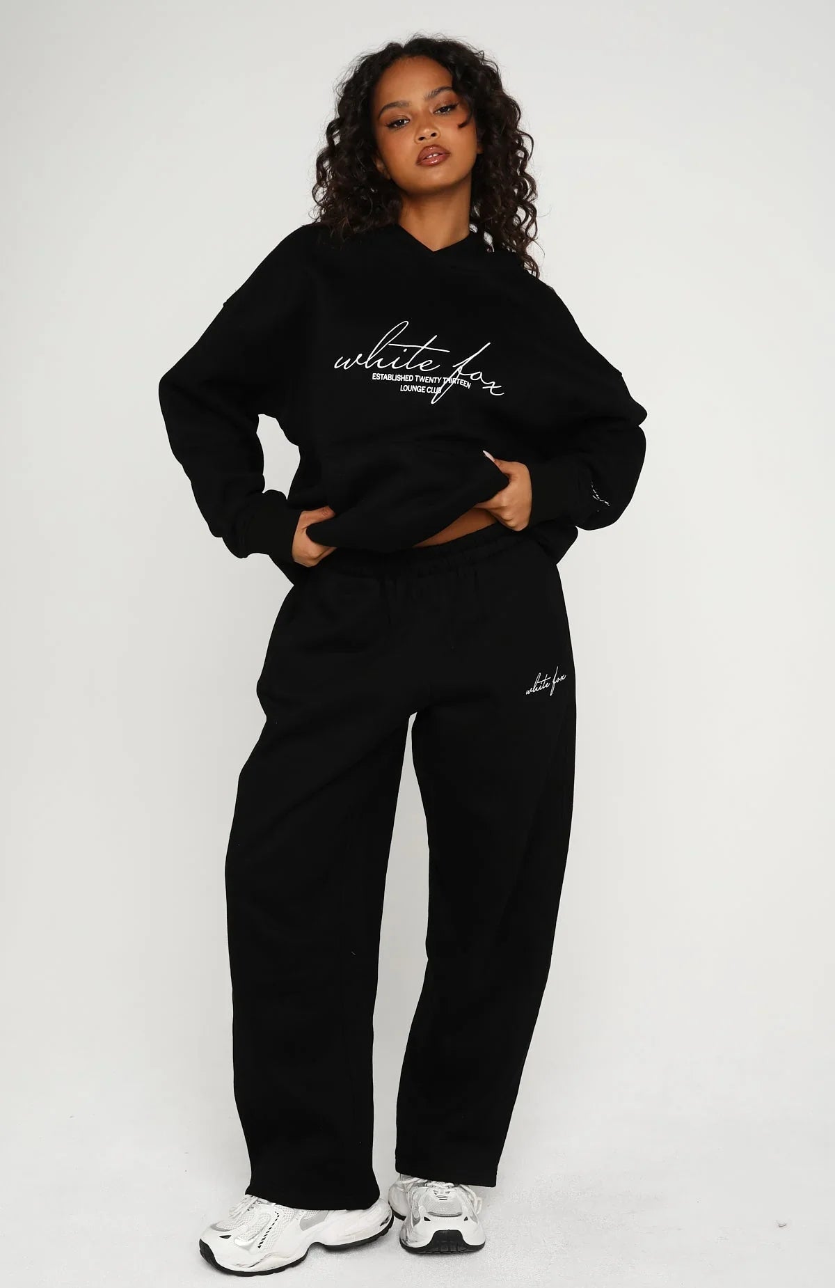 Know What You Want Oversized Hoodie Black