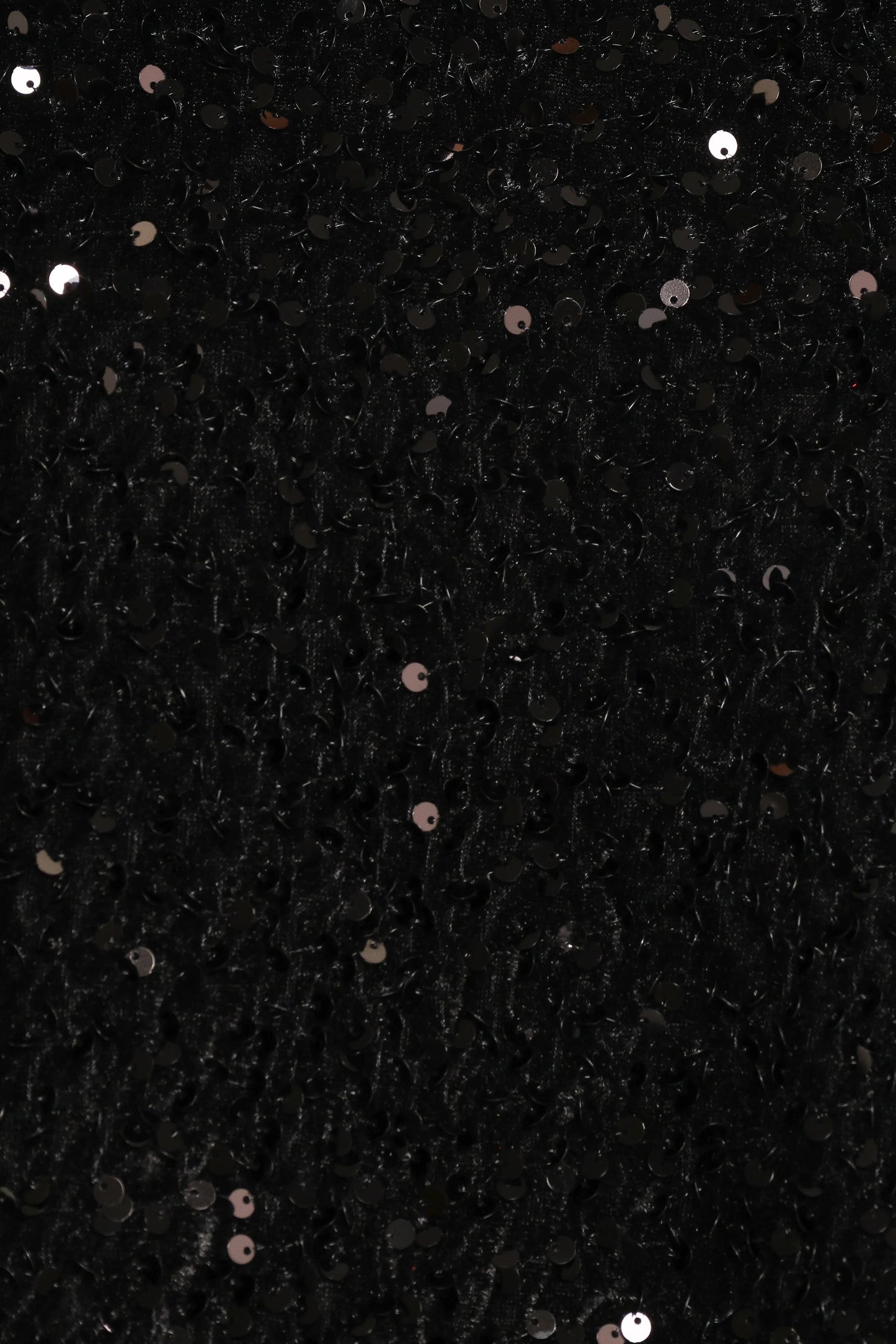 Celesti Sequin Top Black