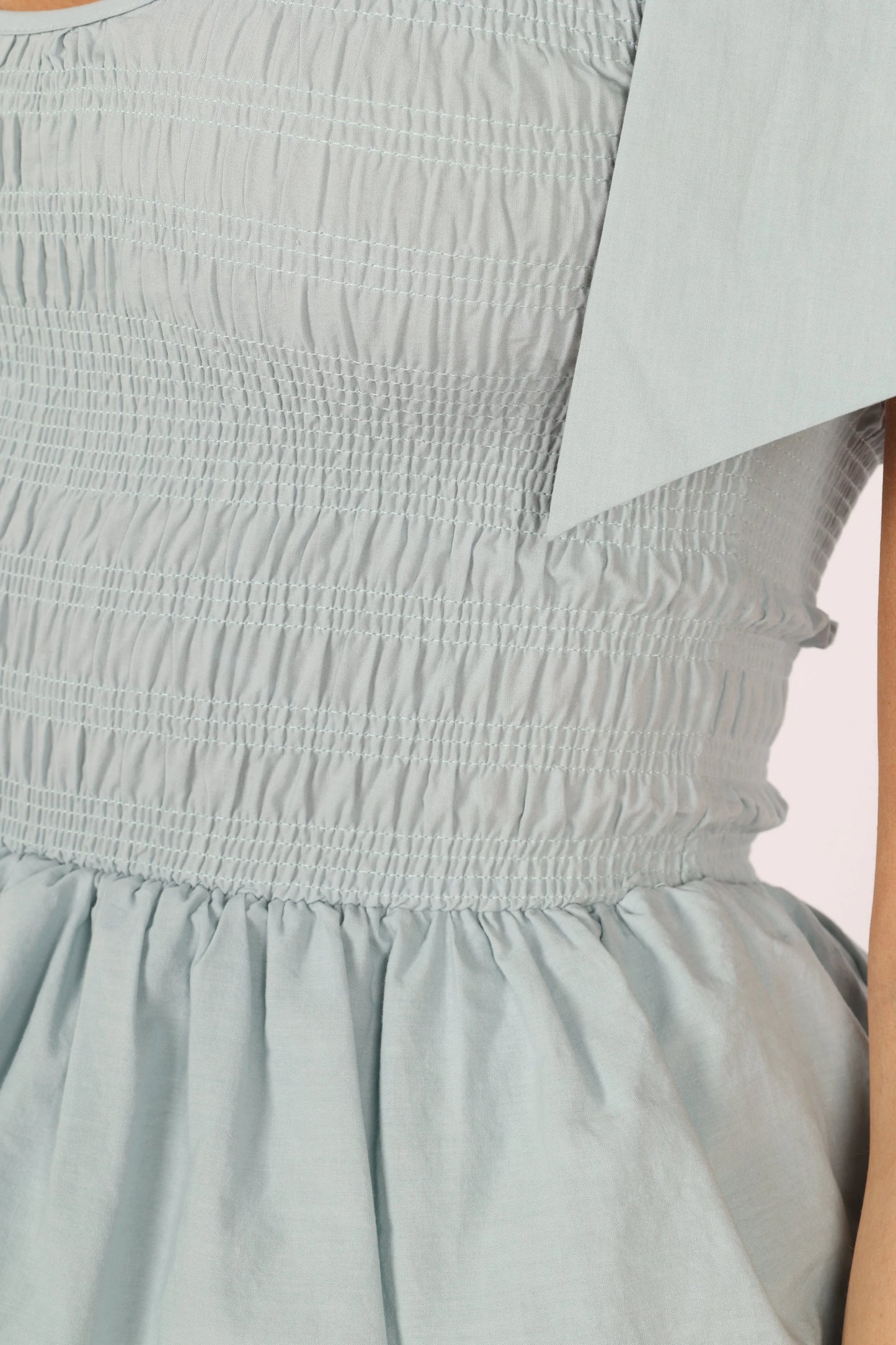 Raphael Tiered Maxi Dress Blue