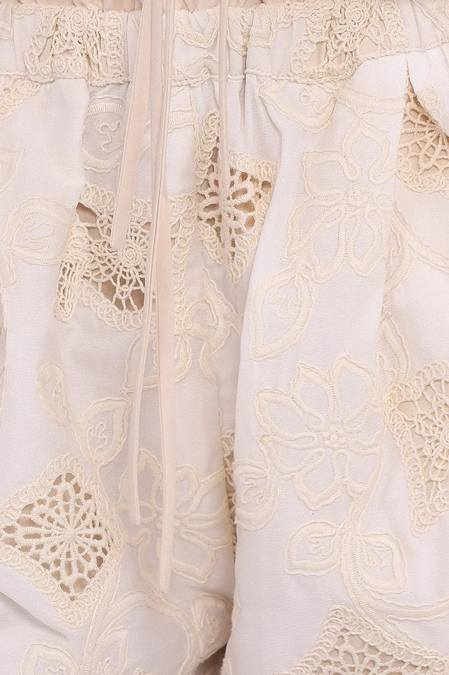 Khylani Short Set Cream