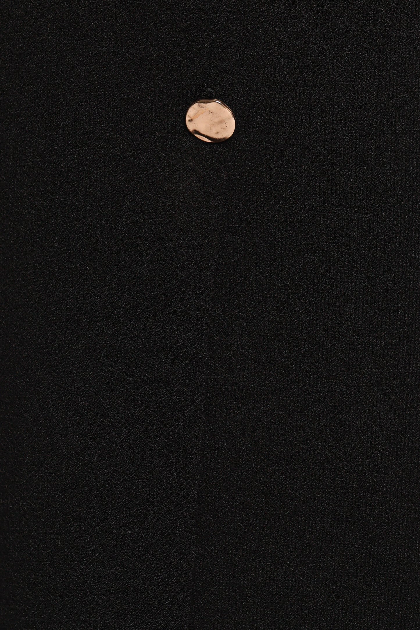Jett Large Button Cardigan Black